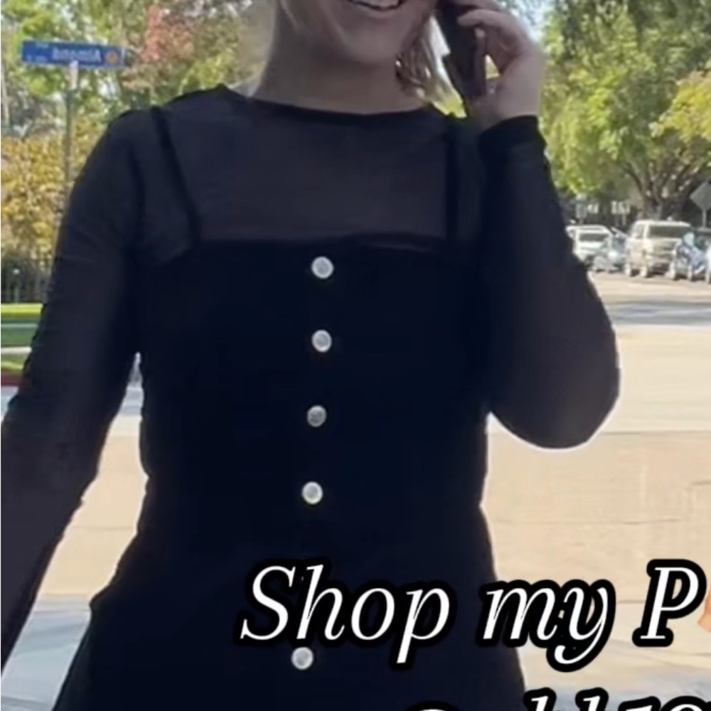 Playful Black curdoroy button up Midi Dress